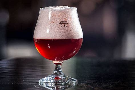 Вишневое пиво и рыба