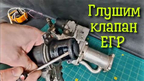 Значимость клапана ЕГР Портер 1 в процессах подвода и отвода