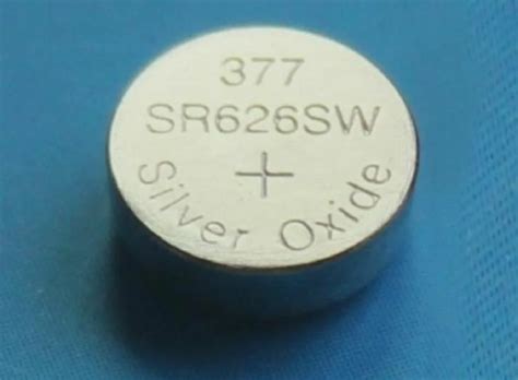Основные технические характеристики батарейки 377