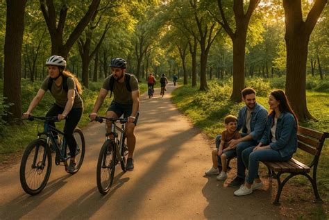 Урбанские парки - зеленые оазисы в череде городской суеты
