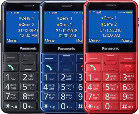 Выбор телефона Panasonic