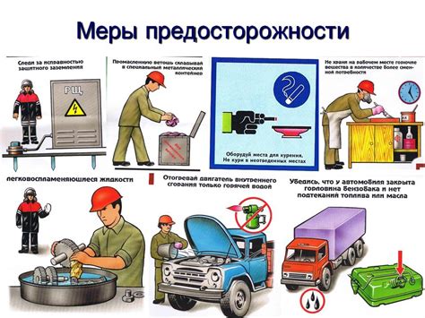 Защитные меры для предотвращения возгорания