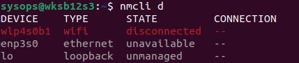 Использование команды nmcli для определения BSSID в Linux
