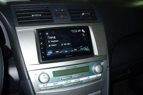 Настройка музыки Toyota Camry 55