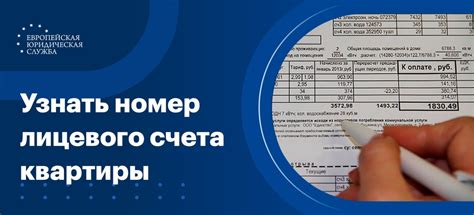 Основные способы узнать лицевой счет