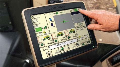 Подготовка к включению навигации John Deere
