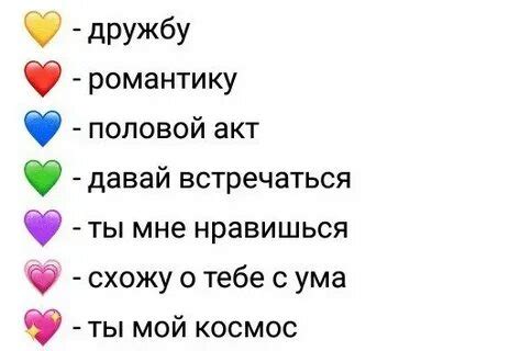Закодированная информация: расшифровка самых популярных сердечек