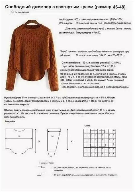 Виды пряжи для связывания свитера оверсайз