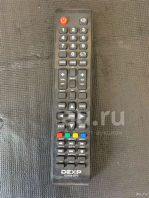 Включение телевизора DEXP CX509 DTV