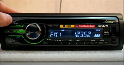 Инструкция по настройке магнитолы Sony Xplod 52wx4 RDS/YKB
