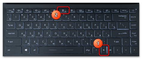 Использование клавиши FN для активации камеры на клавиатуре MSI