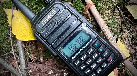 Использование рации Грифон G6 в практических условиях