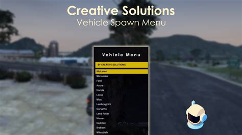 Использование car spawner menu