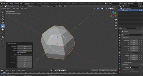 Как создать фигуру в Blender