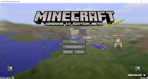Как узнать версию Minecraft в Bedrock Edition
