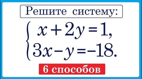 Методы решения уравнений
