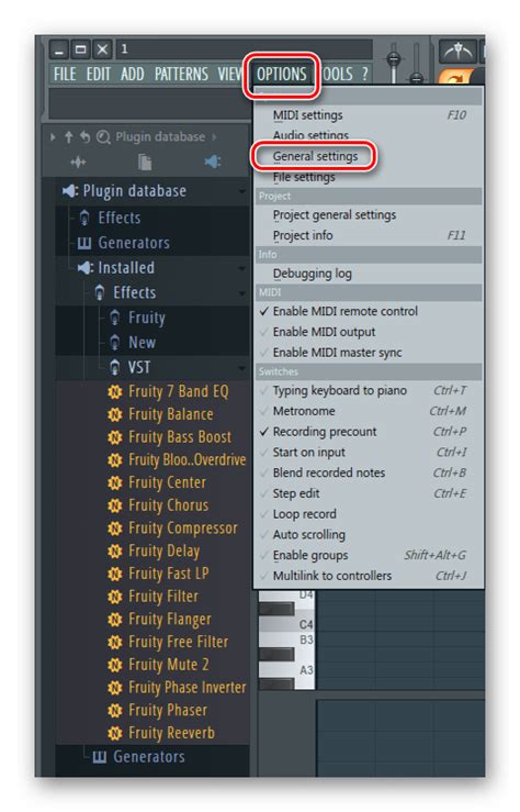 Настройка плагина Morph в FL Studio 20
