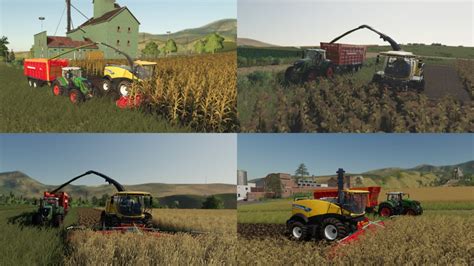 Оптимизация работы жатки в Farming Simulator 19