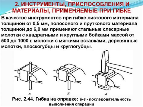 Основные принципы гибки трубы