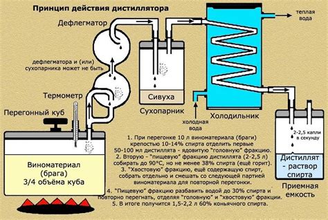 Основные этапы варки браги