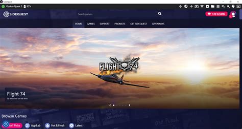 Основы установки игр через SideQuest