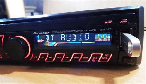 Особенности использования Bluetooth на магнитоле Pioneer MVH Y805MBT