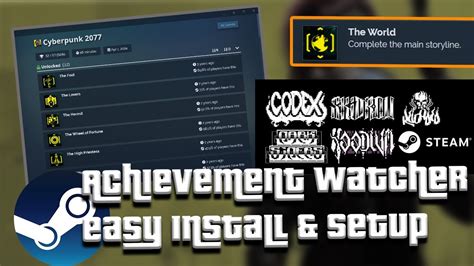 Отзывы пользователей о Achievement Watcher