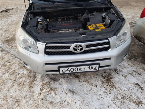 Подготовка перед запуском автомобиля Toyota RAV4