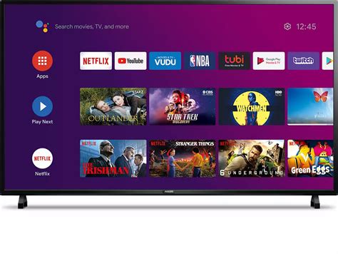 Поиск и просмотр фильмов и сериалов на Кинопоиске на смарт ТВ Philips