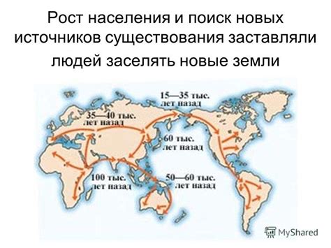 Поиск новых источников пищи