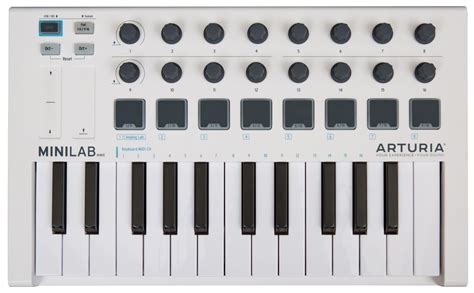 Понимание функций и режимов пэдов на Arturia Minilab MK2