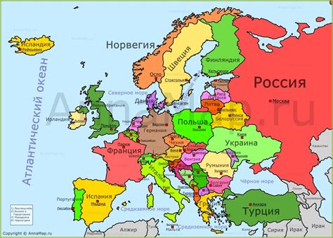 Преображение политической карты Европы