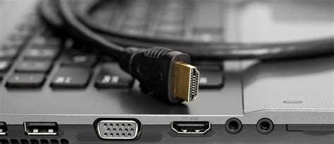 Проверка наличия HDMI-порта на ноутбуке