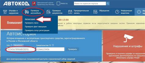 Проверка номера рамы через официальные базы данных