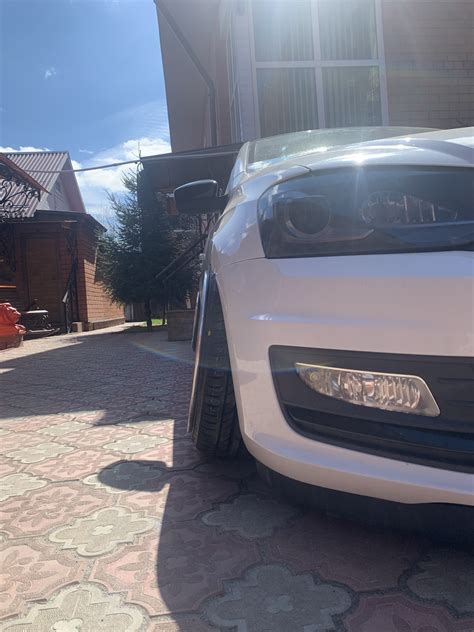 Решения проблем с сходом и развалом на Volkswagen Polo седан