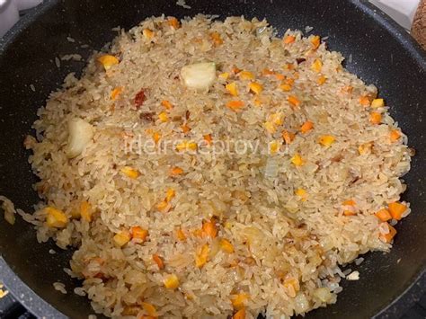 Рисовый плов с овощами