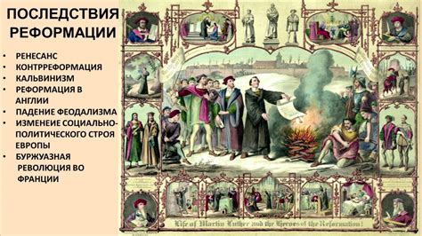 Социальные и политические последствия реформации