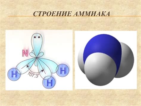 Схожесть молекул серы и аммиака