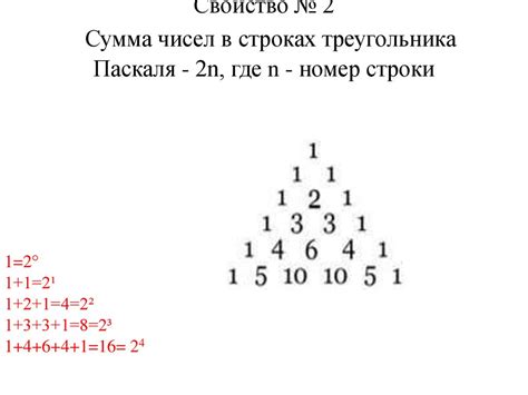 Треугольник с числом