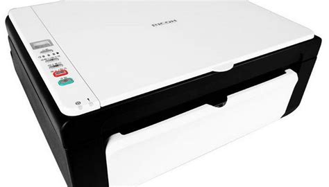 Установите драйверы для принтера Ricoh SP 100SU