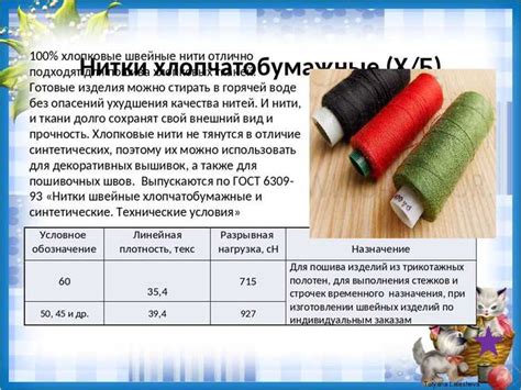 Учтите тип ткани