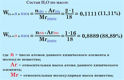 Химический состав
