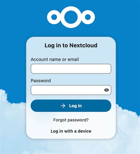 Шаги по настройке SMTP в Nextcloud