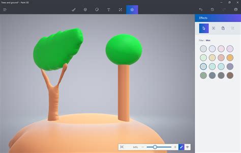 Шаги по открытию Paint 3D
