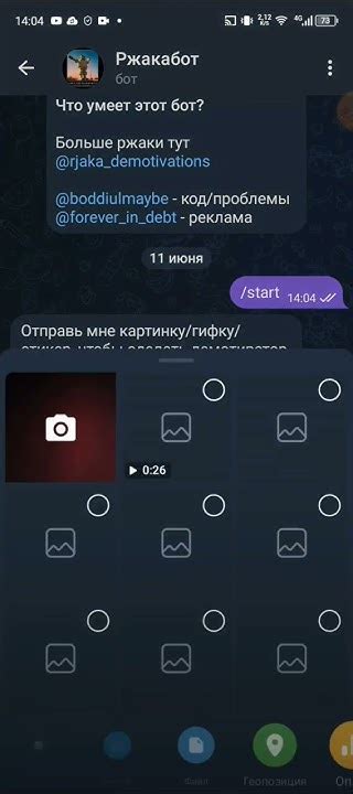 Шаги по созданию рамки для Ржакабот: