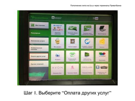 Шаги процесса заказа в КФС через терминал