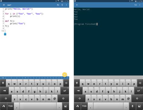  Инструкция по настройке Python на Android 