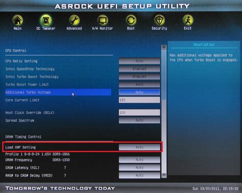 ASRock UEFI Setup Utility