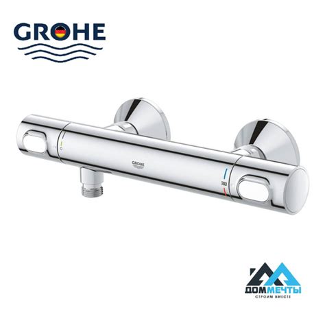 Ограничитель температуры в смесителе Grohe: защита и комфорт