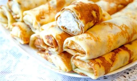 Рецепт 3: Творожный сыр как начинка для блинов